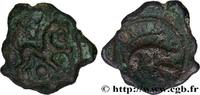 FRANCE Bronze au cheval et au sanglier, “type des dépôts AMBIANI (Area of Amiens) Amiens (80) c. 60-40 AC. (16,5mm, 2,28g, 12h) -