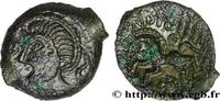 FRANCE Bronze VIIRICIVS, classe I GALLIA BELGICA PAGUS CATUSLUGI - Sanctuary of BOIS L'ABBÉ (Seine-Maritime) c. 50-40 AC. (15mm, 2,66g, 2h) -