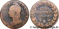 FRANCE Cinq centimes Dupré, grand module DIRECTOIRE Orléans/Limoges 1797 (28mm, 7,89g, 6h) -