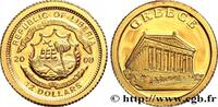 LIBERIA 12 Dollars Proof Grèce LIBERIA 2008 (11mm, 0,52g, 12h) -