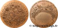FRANCE Médaille, Noces d’argent AMOUR ET MARIAGE 1983 (71,5mm, 159,3g, 12h) -