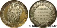 FRANCE Médaille du rattachement de Genève à la Suisse SUISSE Suisse, Genève 1864 (46,5mm, 56,18g, 12h) -