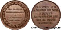 FRANCE Médaille, Projet de loi sur le droit d’ainesse CHARLES X 1826 (33,5mm, 16,68g, 12h) -