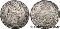 FRANCE Demi-écu aux trois couronnes LOUIS XIV THE SUN KING Paris 1710 (33mm, 15,36g, 6h) -