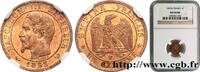 FRANCE Un centime Napoléon III, tête nue SECOND EMPIRE Lille 1853 (15,23mm, 1g, 6h) -