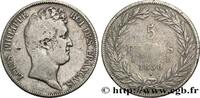 FRANCE 5 francs type Tiolier sans le I, tranche en creux 1830 LOUIS-PHIL... 56.40 £ Tax included +  15.62 £ shipping