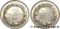 FRANCE Médaille, Cour des comptes, Conseiller référendair JUSTICE 75 - Paris (1882) (51mm, 64,58g, 12h) -