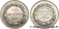 FRANCE Médaille, Cour des comptes, Greffier en chef JUSTICE 75 - Paris 1887 (51mm, 66,41g, 12h) -