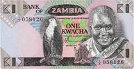 ZAMBIA 1 Kwacha ZAMBIA 1 Kwacha 1980 UNC -