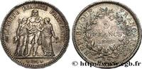 FRANCE 5 francs Hercule, IIe République 1848 II REPUBLIC Strasbourg 1848... 182.21 £ Tax included +  15.62 £ shipping