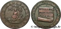 BRITISH TOKENS OR JETTONS 1/2 Penny Moore’s (Middlesex) BRITISH TOKENS OR JETTONS 1794 (28mm, 11,65g, 6h) -