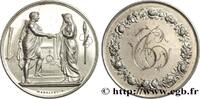 FRANCE Médaille de mariage, Couple antique AMOUR ET MARIAGE 1887 (34,5mm, 17,64g, 12h) -