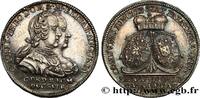 FRANCE Mariage de Carl Philipp Théodor von der Pfalz et M AMOUR ET MARIAGE Allemagne, Mannheim 1742 (21,5mm, 2,6g, 12h) -