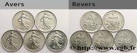 FRANCE Lot de 1 franc Semeuse, nickel n.d. V REPUBLIC Pessac n.d. (24mm,... 229.94 £ Tax included +  15.62 £ shipping