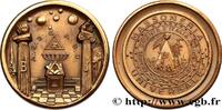 FRANCE Médaille, Grand orient d’Italie FRANC - MAÇONNERIE n.d. (51mm, 74,58g, 12h) -