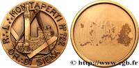 FRANCE Médaille, Loge 722, Montaperti FRANC - MAÇONNERIE n.d. (51mm, 77,64g, 12h) -