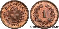 SWITZERLAND 1 Centime (Rappen) Croix Suisse SWITZERLAND Berne 1921 (16mm, 1,50g, 12h) -