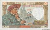 FRANCE 50 Francs JACQUES CŒUR FRANCE 50 Francs JACQUES CŒUR 1941 XF+ -