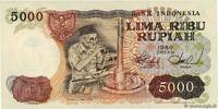 INDONESIA 5000 Rupiah INDONESIA 5000 Rupiah 1980 UNC -