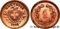 SWITZERLAND 1 Centime (Rappen) Croix Suisse SWITZERLAND Berne - B 1903 (16mm, 1,51g, 12h) -