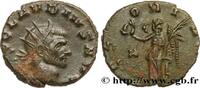 THE MILITARY CRISIS(235 AD to 284 AD) Antoninien CLAUDIUS II GOTHICUS Rome 270 (17,5mm, 3,51g, 12h) -