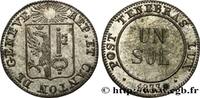 SWITZERLAND - REPUBLIC OF GENEVA 1 Sol SWITZERLAND - REPUBLIC OF GENEVA 1833 (17mm, 0,91g, 6h) -