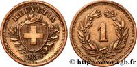 SWITZERLAND 1 Centime (Rappen) Croix Suisse SWITZERLAND Berne 1939 (16mm, 1,49g, 12h) -