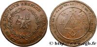 FRANCE LA PARFAITE REUNION LOGES A L’ORIENT DE PARIS - LOGES PARISIENNES 1802 (29mm, 9,37g, 6h) -