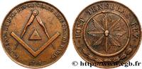 FRANCE LES SINCERES AMIS LOGES A L’ORIENT DE PARIS - LOGES PARISIENNES 1798 (28mm, 9,52g, 12h) -