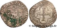 FRANCE Blanc au soleil LOUIS XI THE PRUDENT Tours n.d. (26mm, 2,73g, 2h) -
