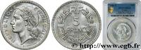 FRANCE 5 francs Lavrillier, aluminium PROVISIONAL GOVERNEMENT OF THE FRENCH REPUBLIC Beaumont-Le-Roger 1946 (31,04mm, g, 6h) -
