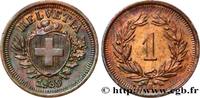 SWITZERLAND 1 Centime (Rappen) Croix Suisse SWITZERLAND Berne 1939 (16mm, 1,49g, 12h) -
