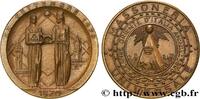 FRANCE Médaille, Centenaire du Grand Orient d’Italie FRANC - MAÇONNERIE 1970 (51mm, 74,58g, 12h) -