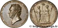 FRANCE Médaille, Jacques Bunes, Loge Rising Star FRANC - MAÇONNERIE (1904) (44,5mm, 40,08g, 12h) -