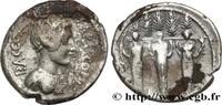 THE REPUBLIC (280 BC to 27 BC) Denier ACCOLEIA Rome 43 AC. (19mm, 3,66g, 2h) -