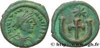 THE EMPIRE FROM ANASTASIUS TO MAURICE TIBERIUS (49 Pentanoummion JUSTINIAN I Theoupolis (Antioche) 532-539 (14,5mm, 2,08g, 11h) -