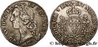 FRANCE Écu aux branches d’olivier, tête ceinte d’un bande LOUIS XV THE BELOVED Orléans 1756 (40mm, 29,13g, 6h) -