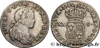 FRANCE XX sols de Navarre LOUIS XV THE BELOVED Orléans 1719 (22,5mm, 4,04g, 6h) -