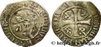 FRANCE Liard au dauphin LOUIS XI THE PRUDENT Saint-Lô n.d. (19mm, 1,13g, 12h) -