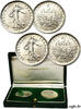 FRANCE Boîte de présentation de deux essais de la 5 franc V REPUBLIC Paris 1970 (29mm, g, 6h) -