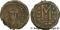 THE EMPIRE FROM ANASTASIUS TO MAURICE TIBERIUS (49 Follis JUSTINIAN I Constantinople 562-563 (33mm, 14,70g, 6h) -