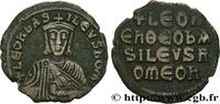 THE MACEDONIAN DYNASTY (867-1081) Follis LEO VI THE WISE Constantinople 886 (25mm, 6,91g, 6h) -