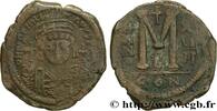 THE EMPIRE FROM ANASTASIUS TO MAURICE TIBERIUS (49 Follis JUSTINIAN I Constantinople 542-543 (35mm, 19,24g, 6h) -