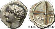 FRANCE Obole MA, tête à gauche MASSALIA - MARSEILLE Marseille (13) c. 121-82 AC. (10mm, 0,61g, 6h) -