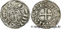FRANCE Denier ORLÉANAIS - BISHOPRIC OF ORLÉANS AND IN THE NAME OF HUGH OF FRANCE Orléans n.d. (20mm, 1,24g, 9h) -