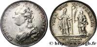 FRANCE Saint-Germain-L’Auxerrois ÉGLISES DE PARIS 1734 (30mm, 7,34g, 6h) -