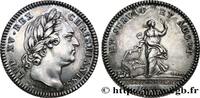 FRANCE LOUIS XIV, refrappe ABEILLE ARGENT BOURSE - AGENTS DE CHANGE 1758 (24mm, 9,67g, 12h) -