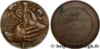 FRANCE Médaille d’apprentissage, Transports de l’Ouest QUATRIÈME RÉPUBLIQUE 1956 (58,5mm, 120,65g, 12h) -