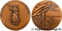 FRANCE Médaille, Cinquantenaire de la victoire PREMIÈRE GUERRE - WWI Monnaie de Paris 1968 (68,5mm, 171,85g, 12h) -
