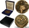 FRANCE Médaille, 15e Congrès Fidem à Helsinki, n°86 FINLANDE 1973 (70mm, 308,66g, 12h) -